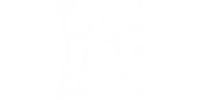 Zeichnung Zwei Menschen diskutieren auf Augenhöhe