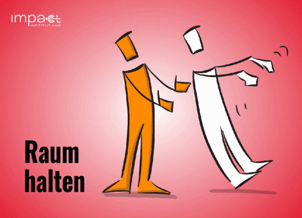 Werkzeugkarte: Raum halten