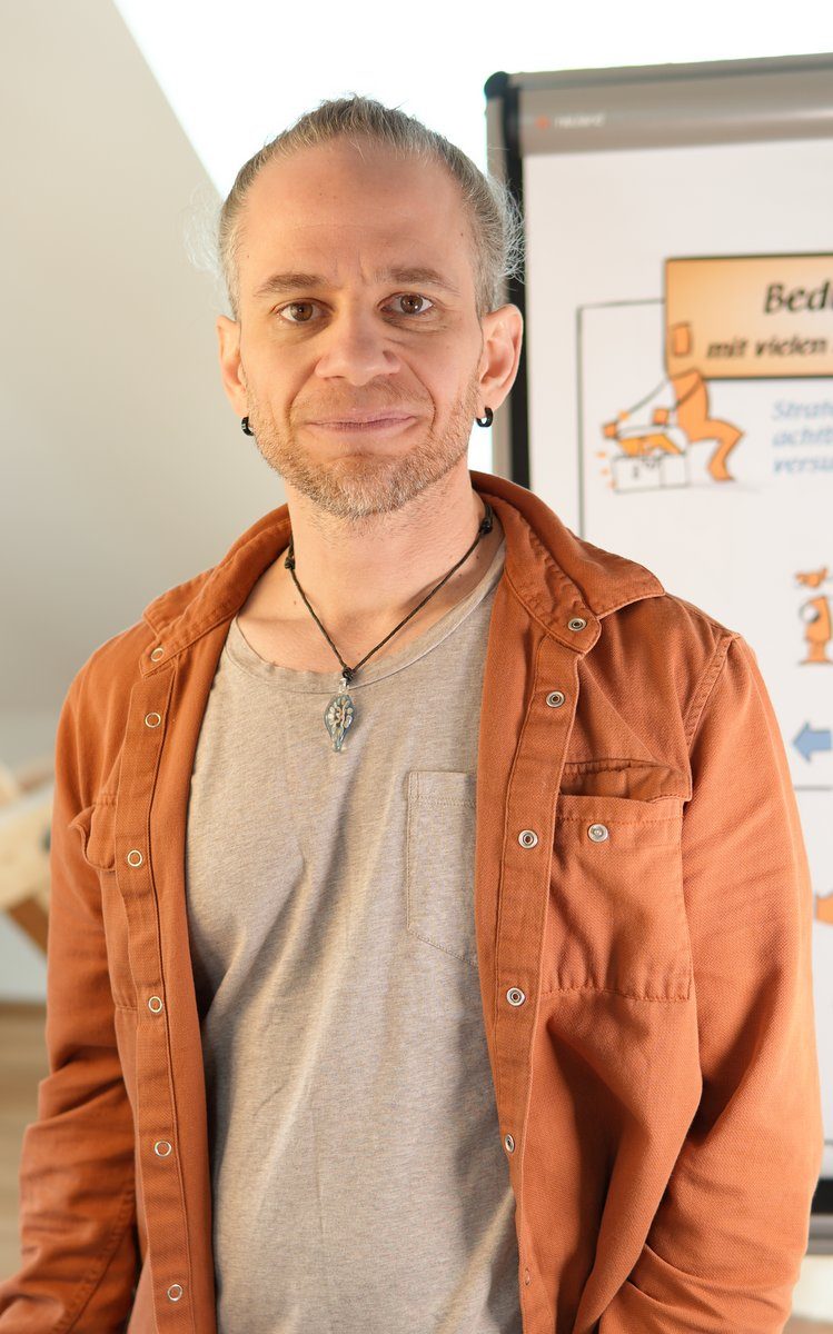 Markus, Trainer der Ausbildung GFK und Gemeinschaftsbildung