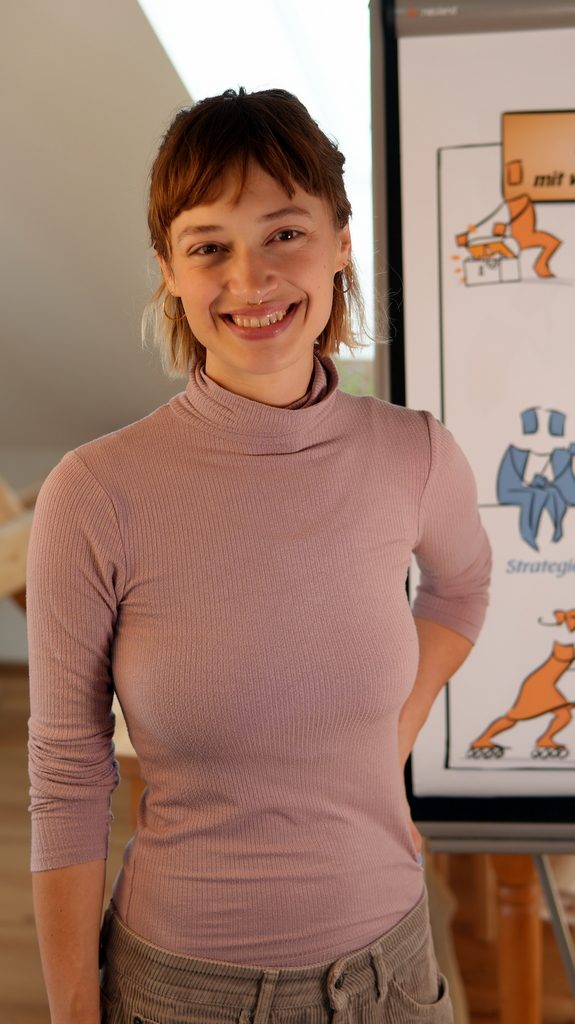 Ronja, Trainerin der Ausbildung GFK und Gemeinschaftsbildung