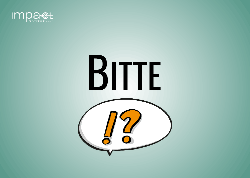 Bodenanker mit der Überschrift Bitte und einer Sprechblase
